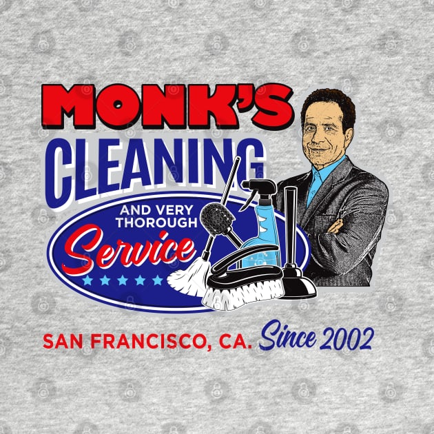 Monk's Cleaning Service Lts by Alema Art